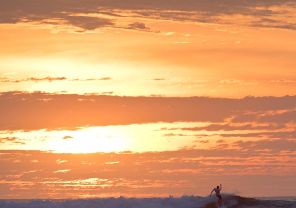 Sunset in Tamarindo, Costa Rica – March 4
