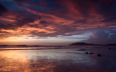 Sunset in Tamarindo, Costa Rica – June 24th