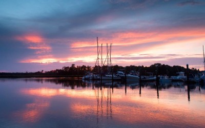 Sunset in Savannah Georgia – July 1st